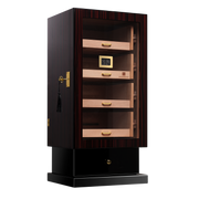 Woodronic Giante Cigar Cabinet, 200-250 CT, Ebony Finish A5050