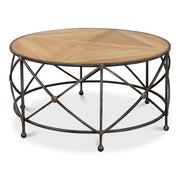 Drum And Fife Round Coffee Table