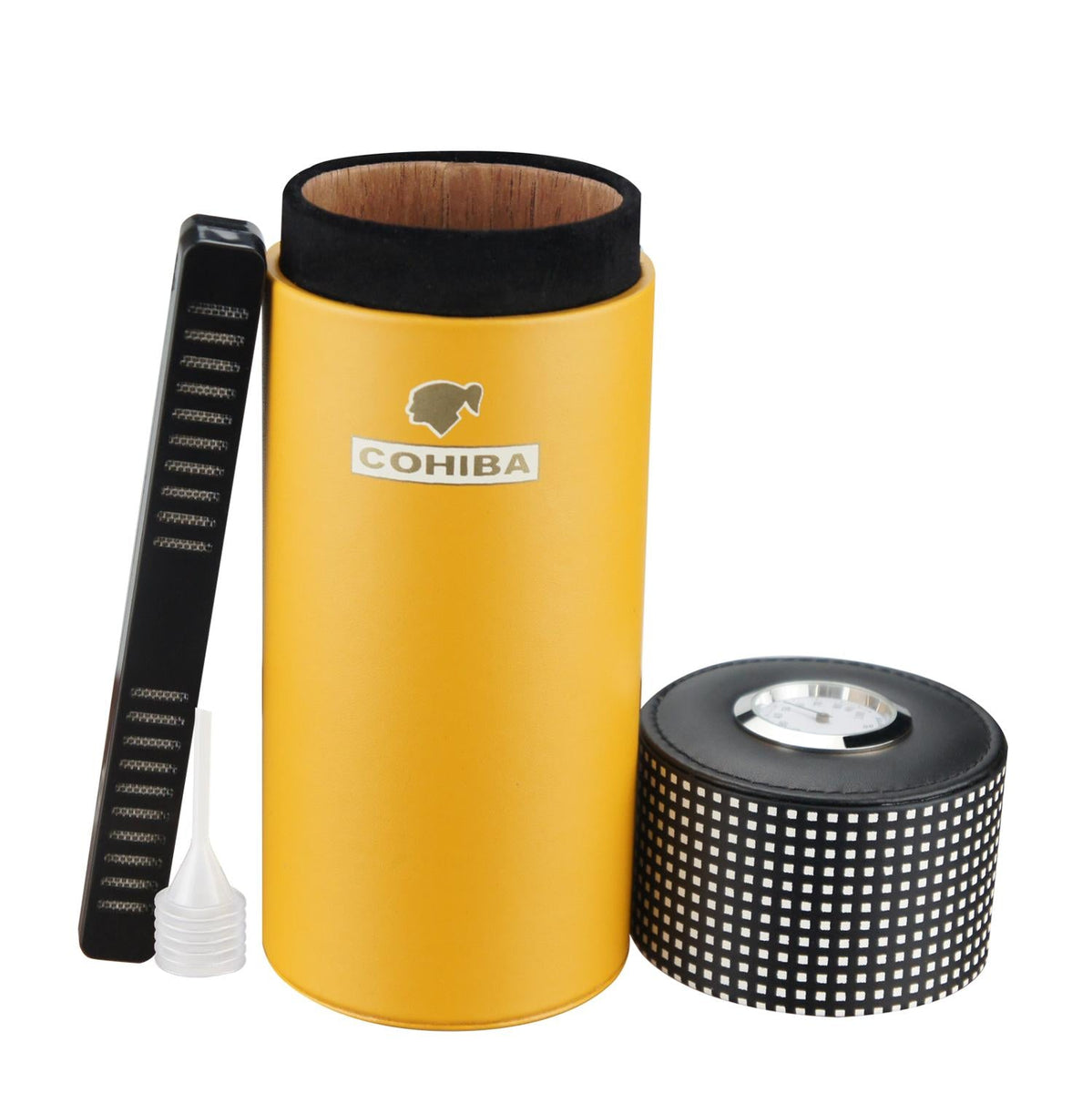 COHIBA PORTABLE CIGAR CASE CIGAR TUBE HUMIDOR HOLDER Grand Humidors
