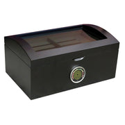 The Portofino Tinted Glass Humidor by Prestige Import Group - 100 Cigar ct - Crown Humidors