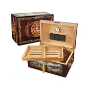 Quality Importers 5 Vegas Tradition Branded Humidor - 100 Cigar ct - Crown Humidors