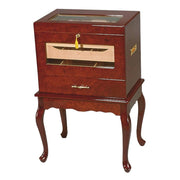 Quality Importers Geneve Table Humidor - 500 Cigar ct - Crown Humidors
