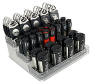 Retail Counter Display Package With Cigar Lighters and Cigar Cutters - Package 25 - Crown Humidors