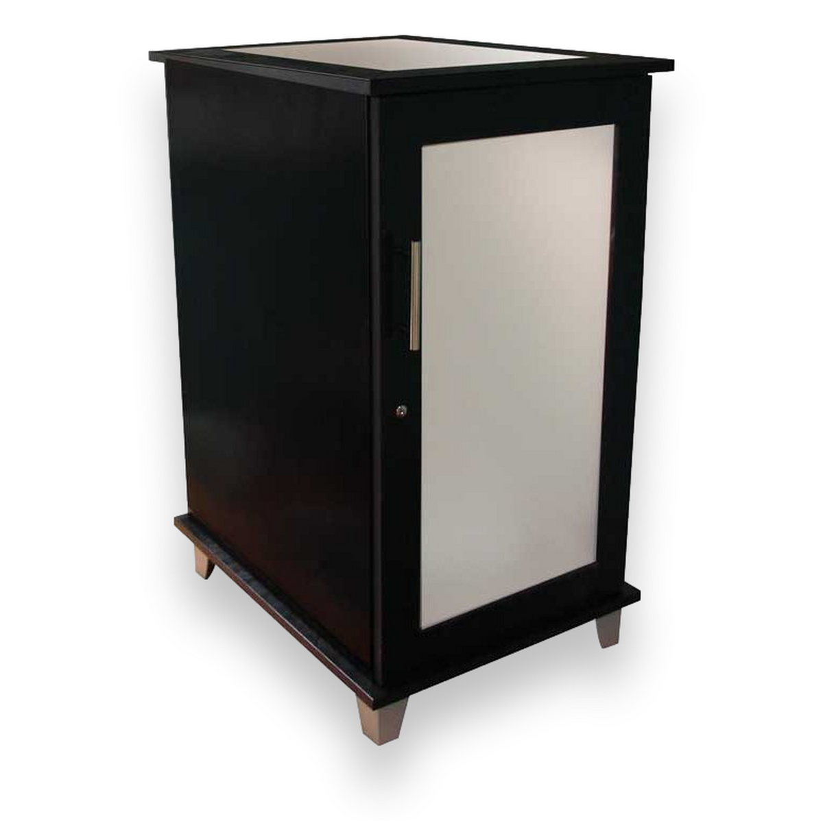 The Sentinel Contemporary 1500Cigar Count End Table Humidor By Vigila