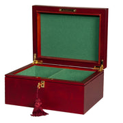 The Leicester Series Chess Set, Box, & Board Combination - Crown Humidors