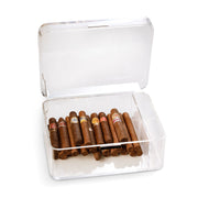 Bey-Berk Acrylic Humidor with Magnetic Closure - 60 Cigar Ct