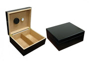 The Chalet Humidifier & Hygrometer by Prestige Import Group  - 25-50 Cigar ct - Crown Humidors
