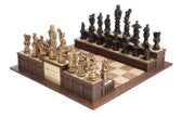 "Approach the Bench" Legal Chess Set - Crown Humidors