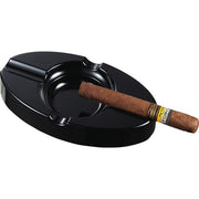 Visol Mauricio Black Cigar Ashtray - Crown Humidors