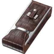 Visol Alton Brown Leather Cigar Case - Crown Humidors