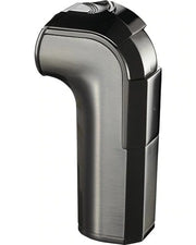 Visol Handle Triple Jet Flame Satin Gunmetal Cigar Lighter - Crown Humidors