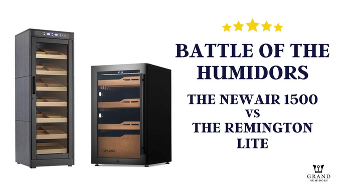 Battle of the Humidors: The Newair 1500 Vs. The Remington Lite humidor
