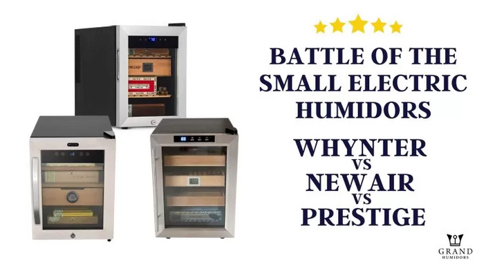 Whynter VS Newair VS Prestige Imports – battle of the small Electric humidor