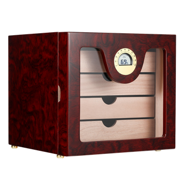 Woodronic Armor  Cigar Cabinet, 50-100 CT, Rosewood Finish A5029