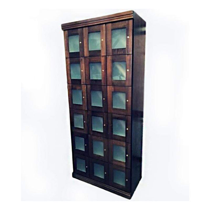 Elegante 18 Commercial Cigar Humidor Lockers Frosted Glass Grand