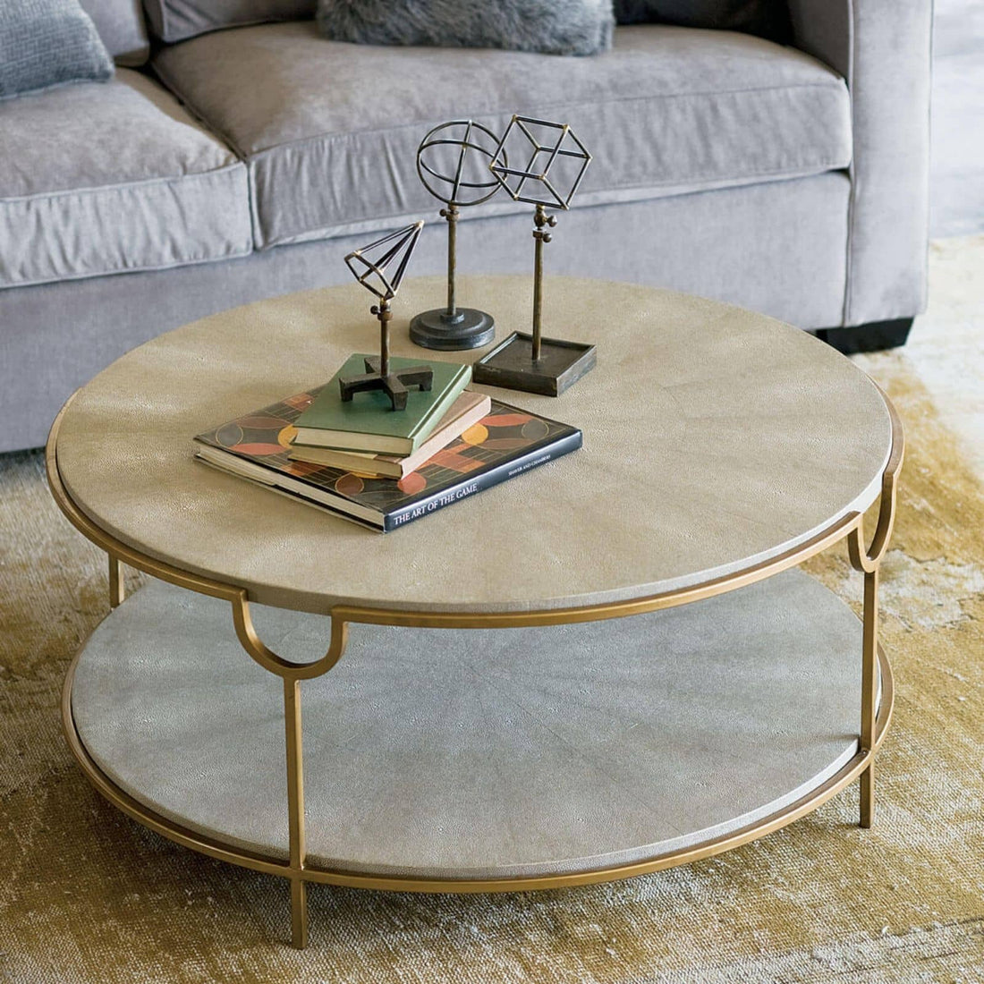 Regina Andrew Vogue Shagreen Cocktail Table