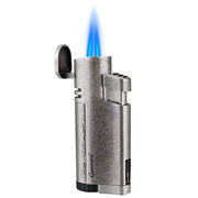 TORCH LIGHTERS DOUBLE JET BUTANE TORCH CIGAR LIGHTERS WITH PUNCH