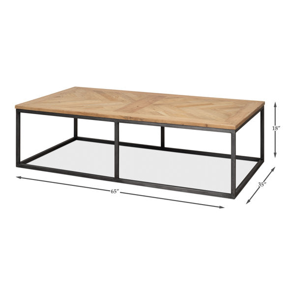 Cascade Rectangular Coffee Table