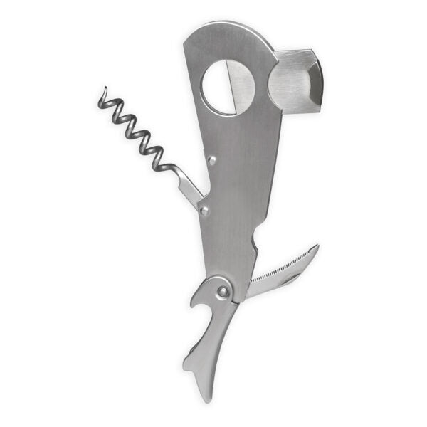 Lotus Cigar 4 in 1 Buddy - Cigar Cutter, Corkscrew, Knife, and Bottle Opener VC700