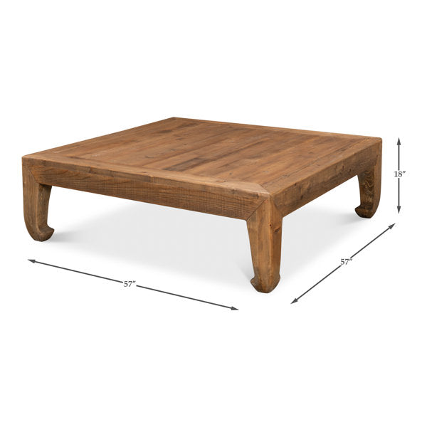 Classic Chinese Square Coffee Table