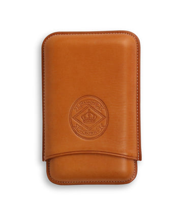 DIamond Crown The Robusto Leather Traval Case