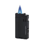 Lotus Delegate Double Torch Flame Cigar Lighter With Cigar Punch