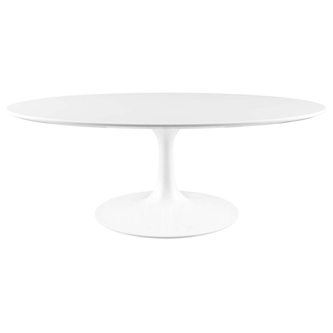 Lexmod Lippa 42" Oval Coffee Table by Modway