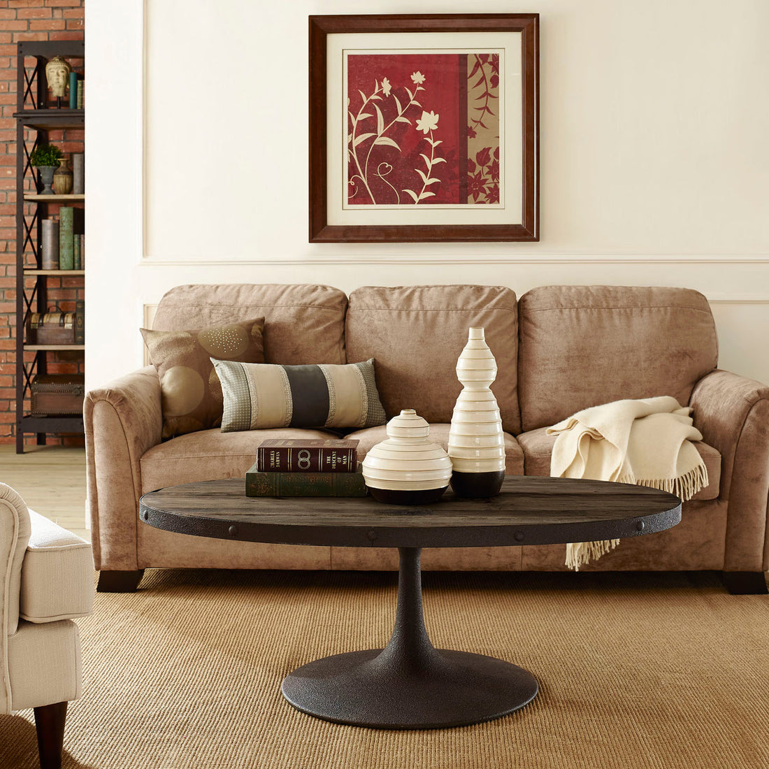 Lexmod Drive Wood Top Coffee Table by Modway
