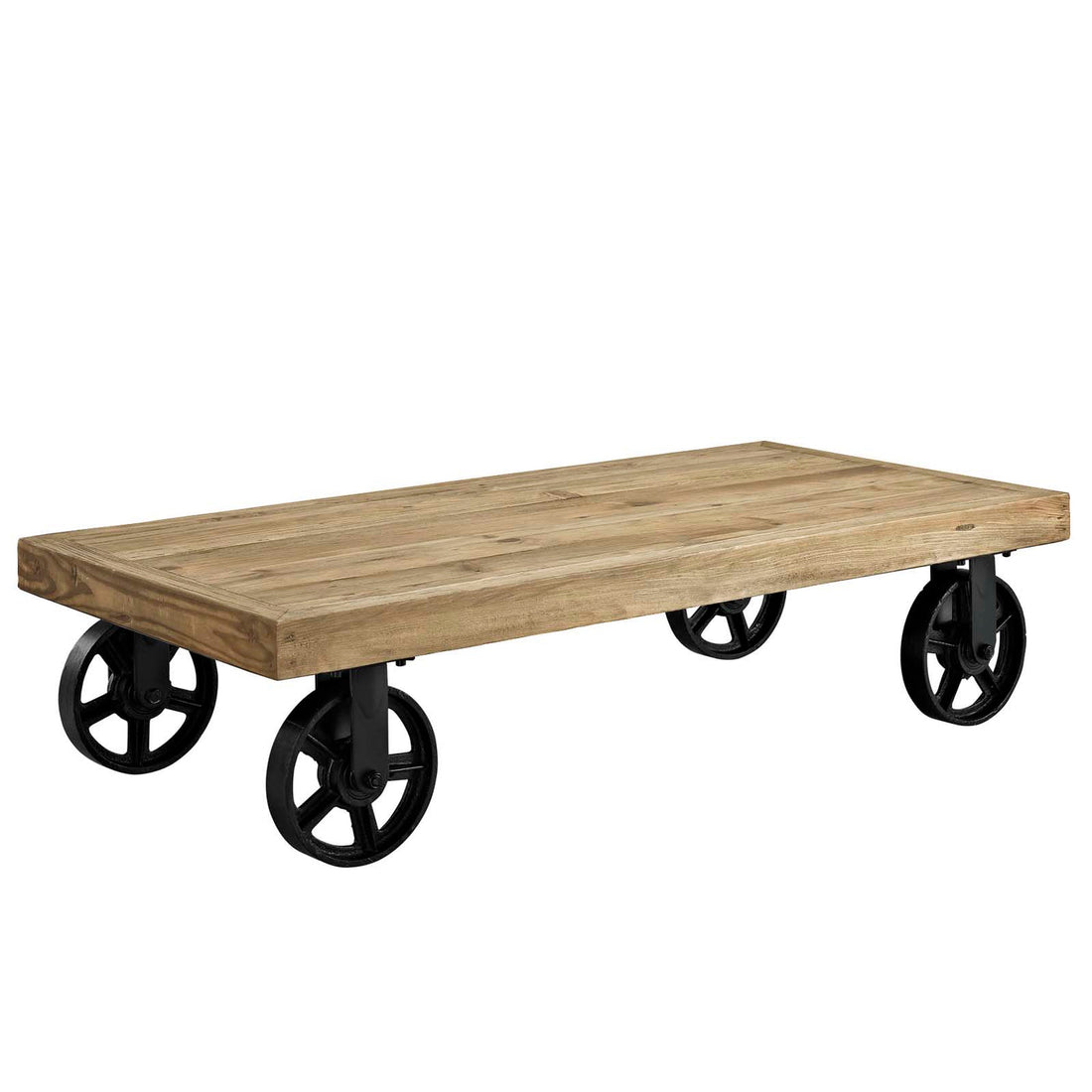 Lexmod Garrison Wood Top Coffee Table by Modway