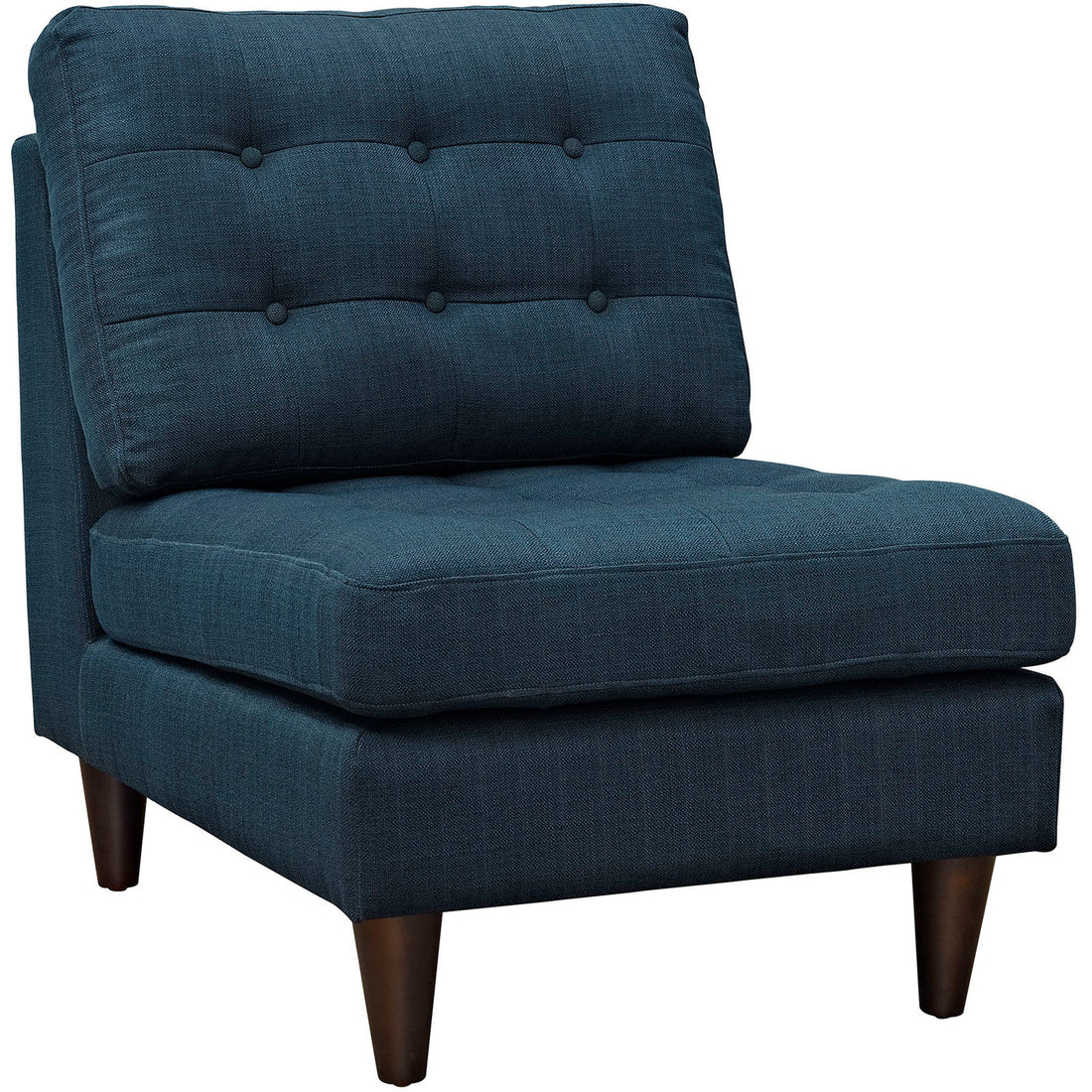 Lexmod Empress Upholstered Fabric Lounge Chair by Modway