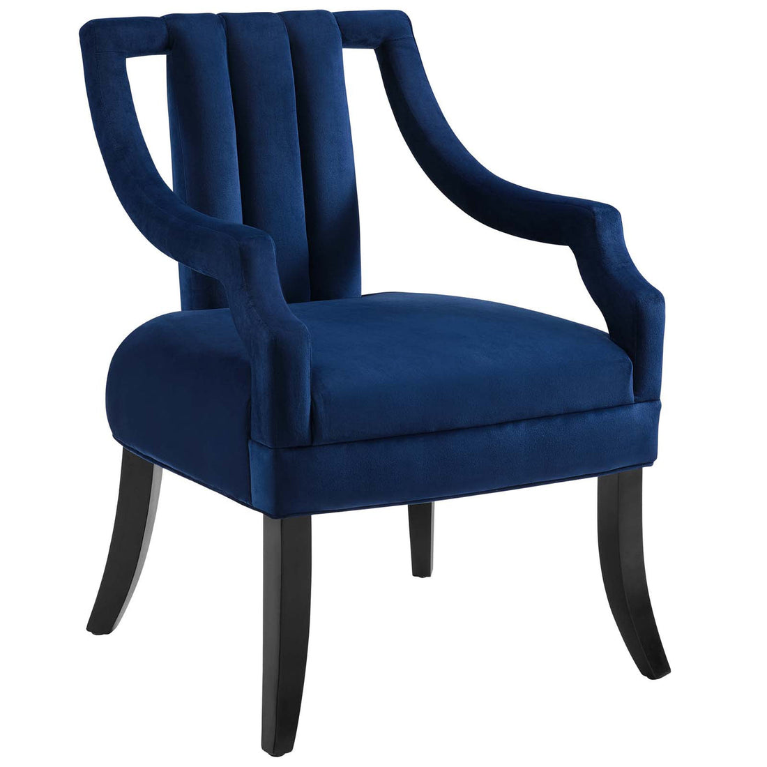 Lexmod Harken Performance Velvet Accent Chair by Modway
