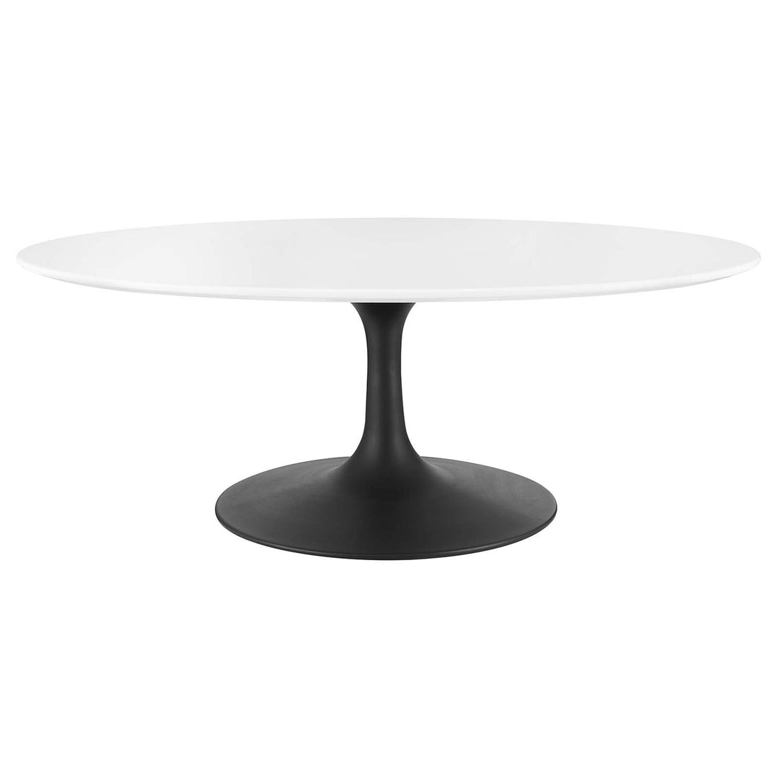 Lexmod Lippa 42" Oval Coffee Table by Modway
