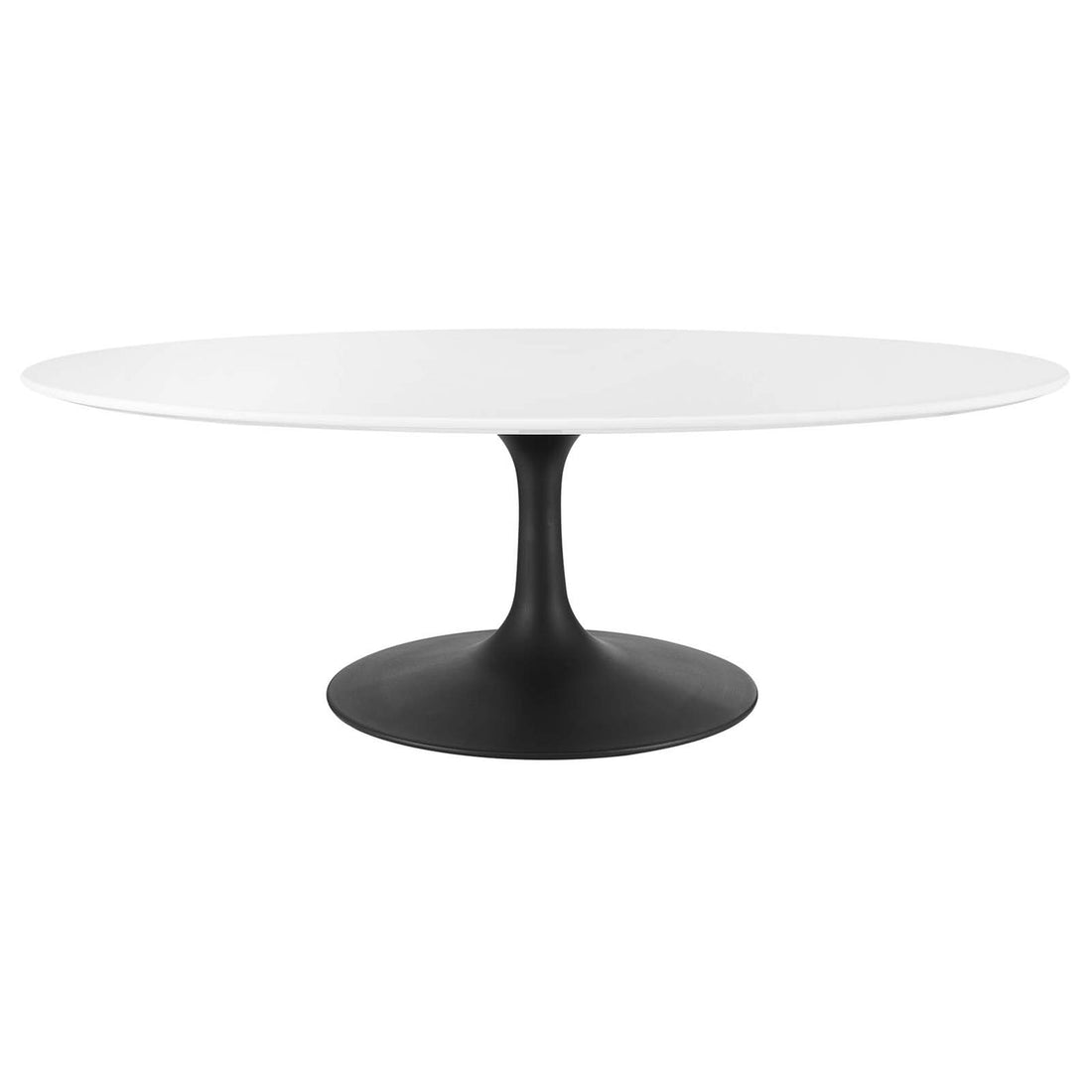 Lexmod Lippa 48" Oval Coffee Table by Modway
