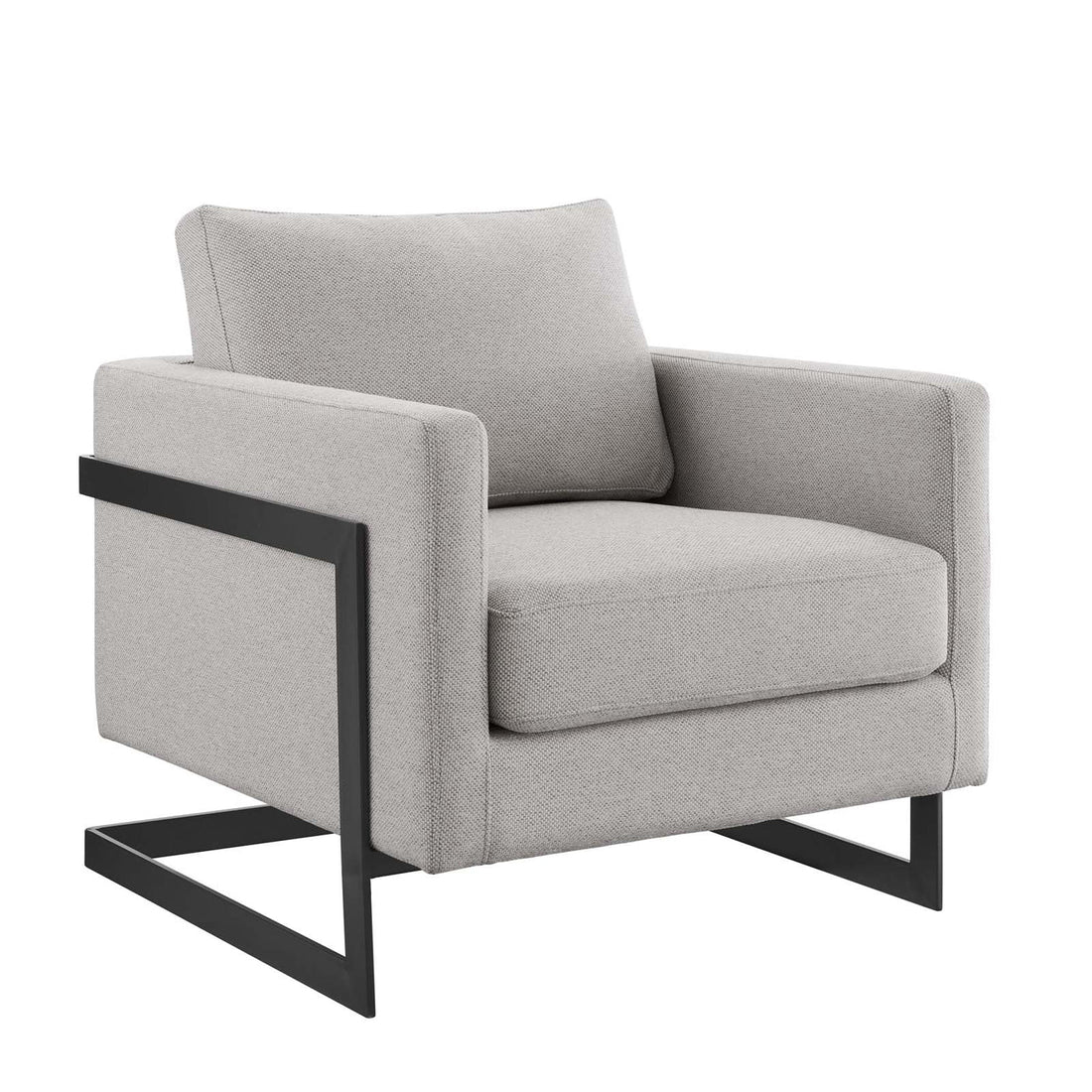Lexmod Posse Upholstered Fabric Accent Chair by Modway