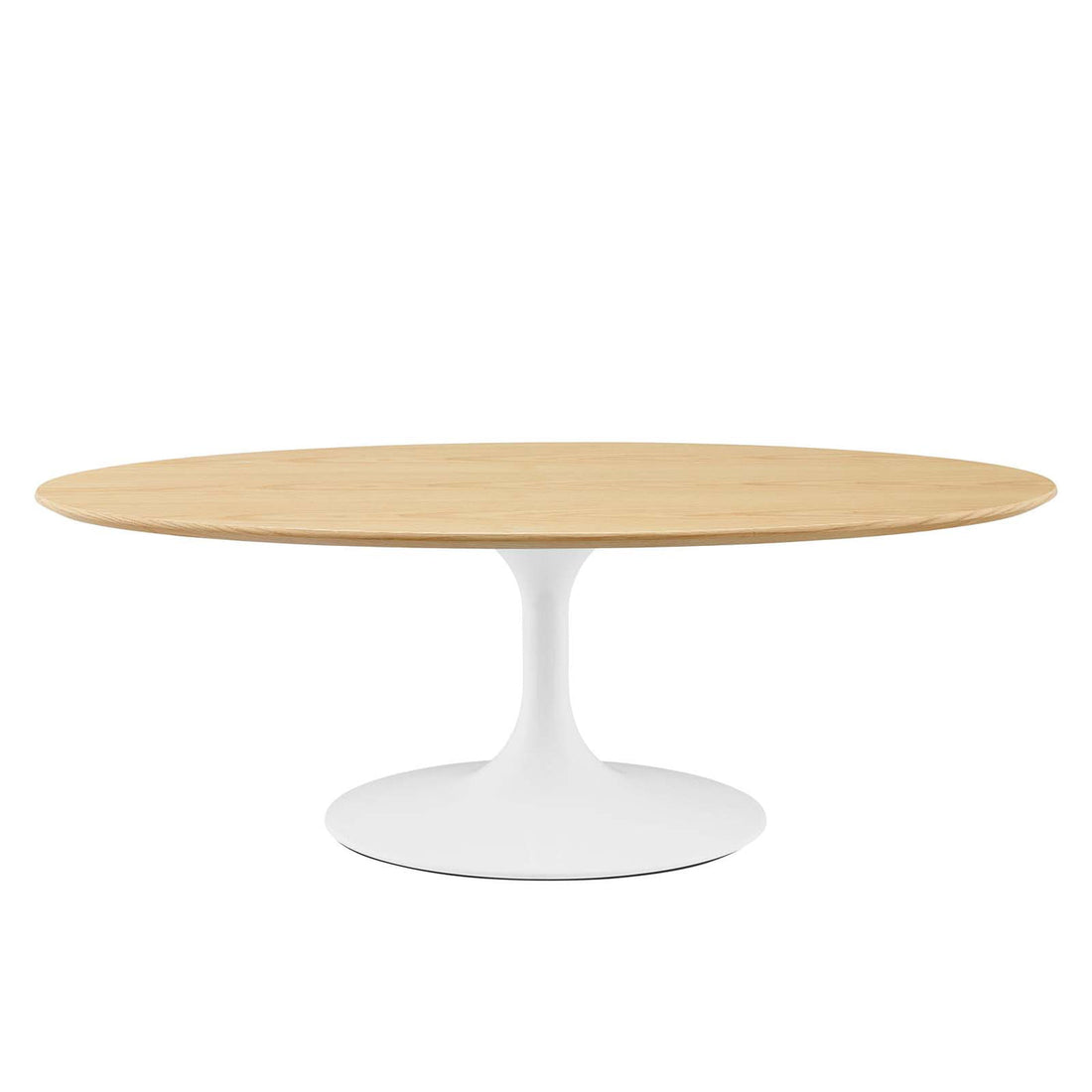 Lexmod Lippa 48" Oval Coffee Table by Modway