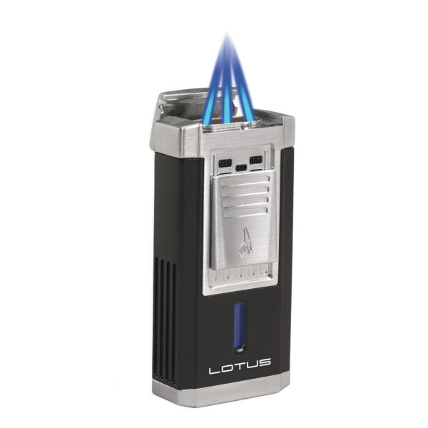 Lotus Duke Triple Pinpoint Wind Resistant Torch Flame Lighter