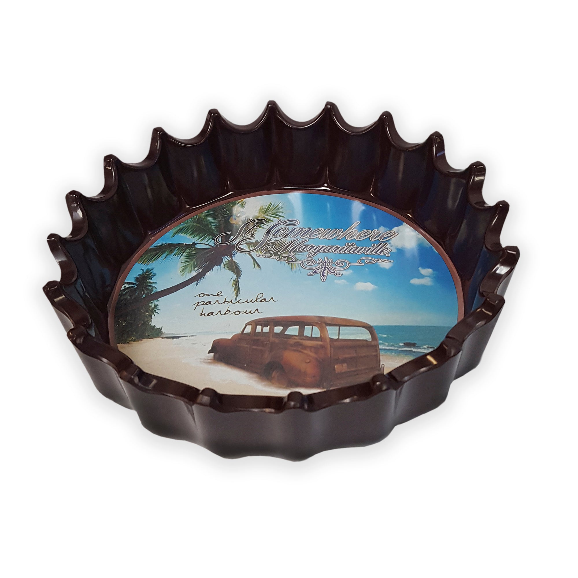 Lotus “LIBATIONS” BOTTLE CAP ASHTRAY Margaritaville