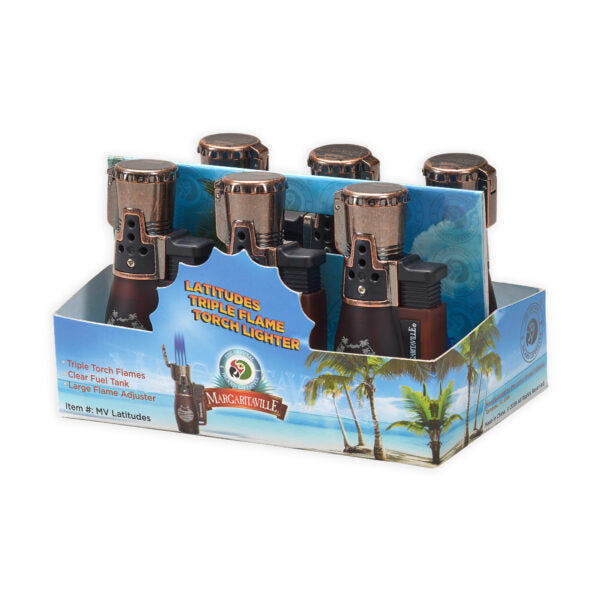 Lotus Margaritaville Lighter LATITUDES TRIPLE FLAME LIGHTER