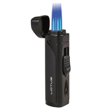 Lotus Monarch Quadruple Pinpoint Torch Flame Lighter