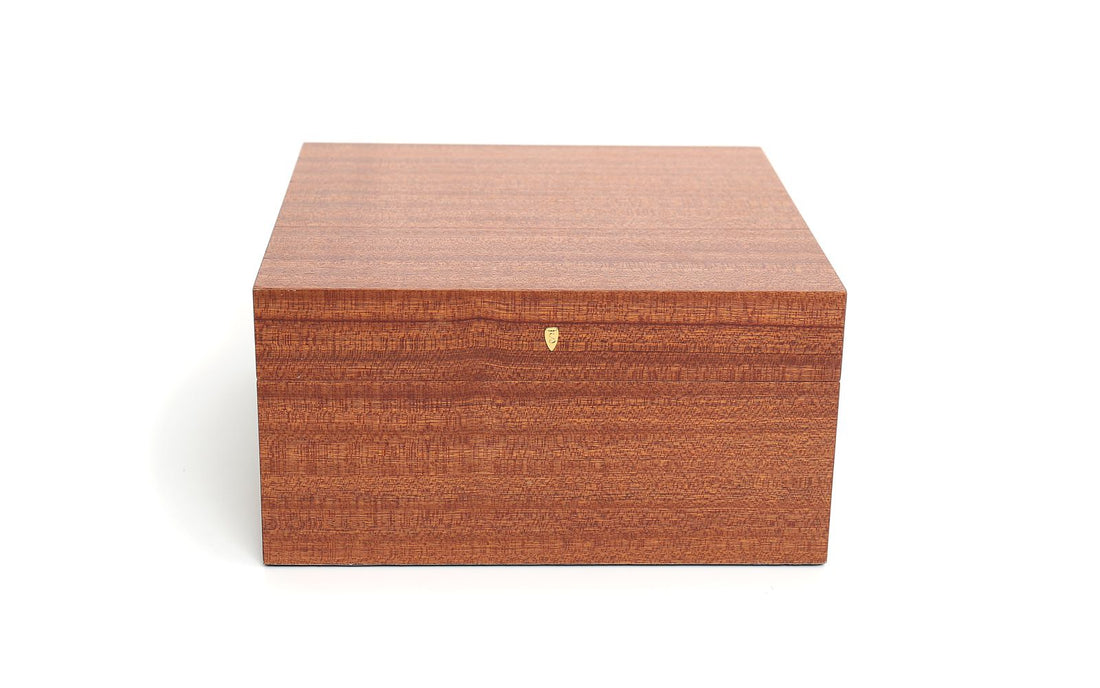 Savinelli Square Cigar Box - Mahogany