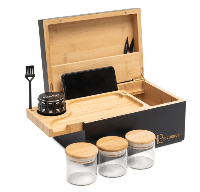 Bluebus Fine Tools 3 Jars Cannabis Humidor