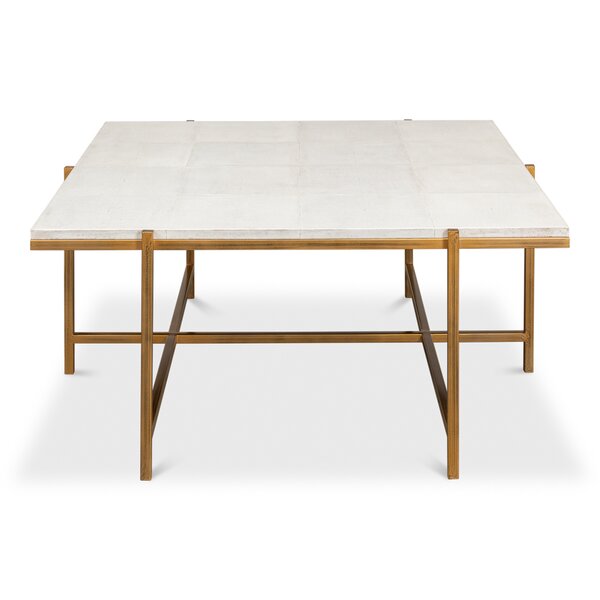 Shagreen Square Coffee Table