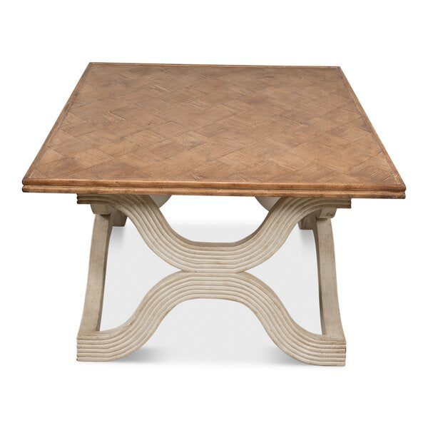 Wavy Rectangular Coffee Table