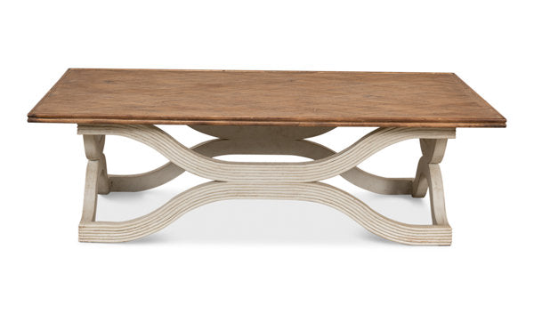 Wavy Rectangular Coffee Table