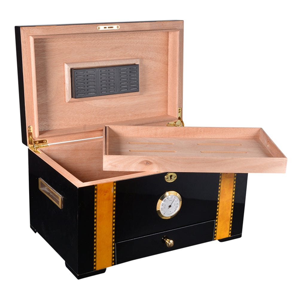 Elegante Antigua Humidor 100 Cigar Ct. Antigua