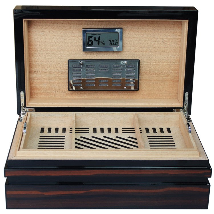 Prestige Import Group - The Bastion Bloc 120 Cigar Ct. Desktop Humidor