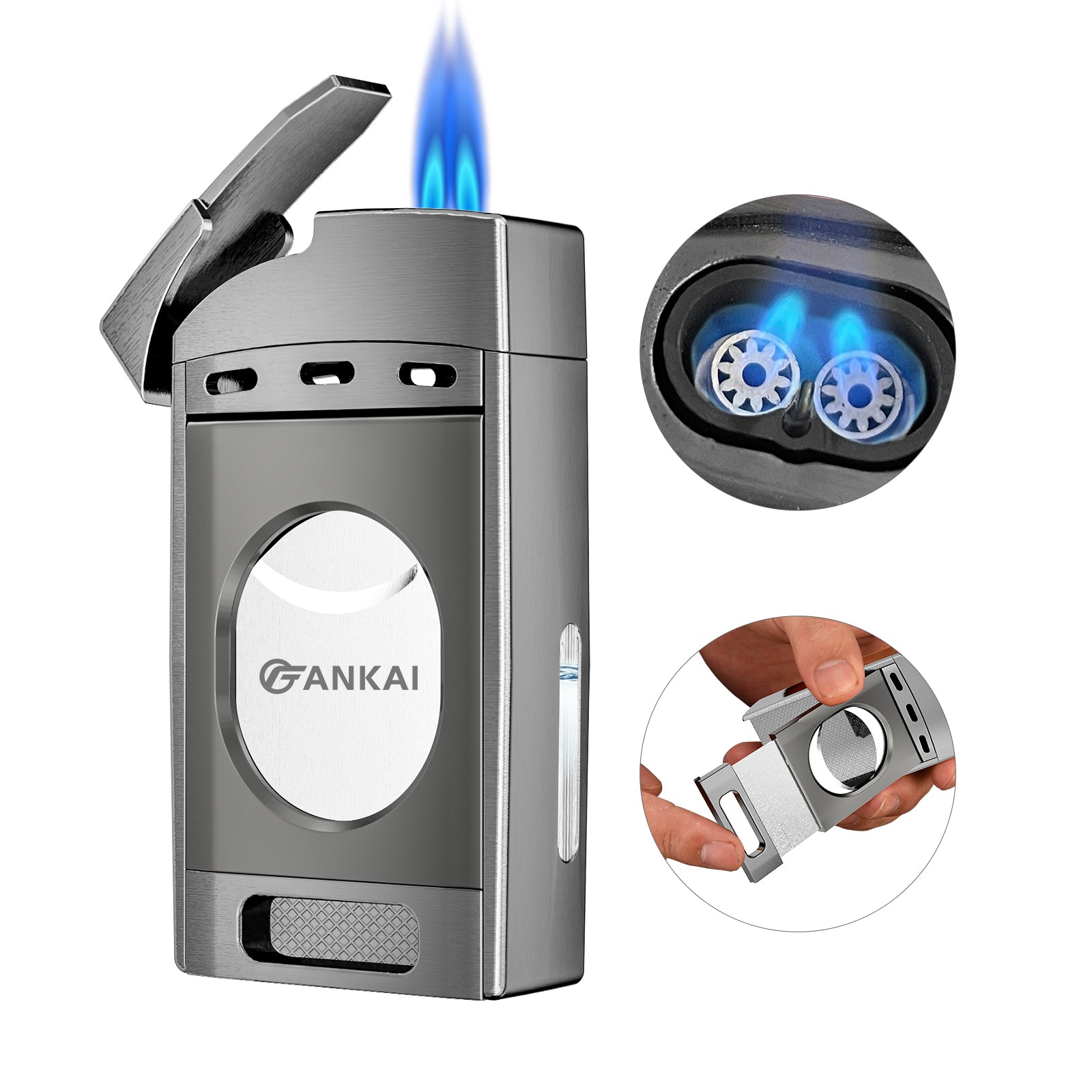 XIFEI FANKAI Cigar Lighter with Straight Cutter