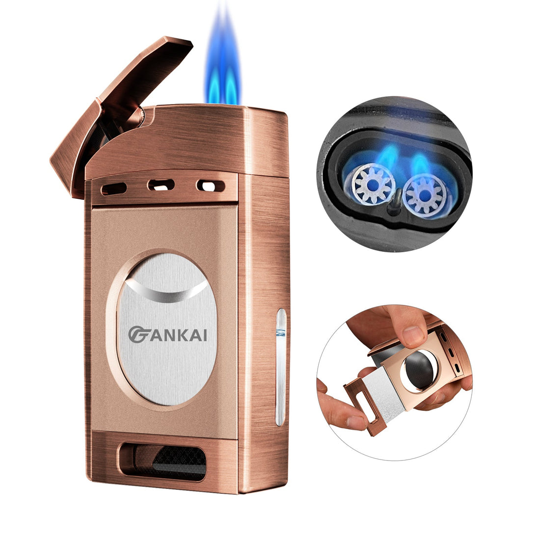 XIFEI FANKAI Cigar Lighter with Straight Cutter