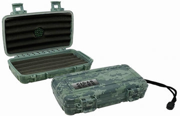 Prestige Import Group Cigar Safe (Camouflage) Plastic Travel Humidor Water/Crush Resistant