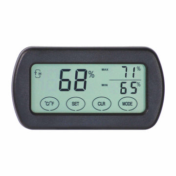 Lotus Hygrometer for Humidors Rectangular